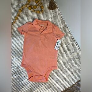 OshKosh B’gosh toddler Baby Pocket Henley Jersey Bodysuit